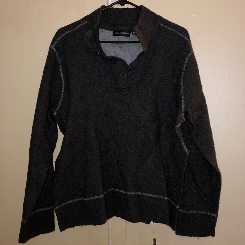 Garret Scott button up sweater